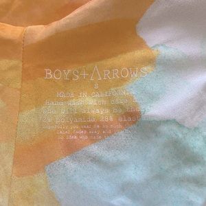 Boys and Arrows one piece reversible swimsuit